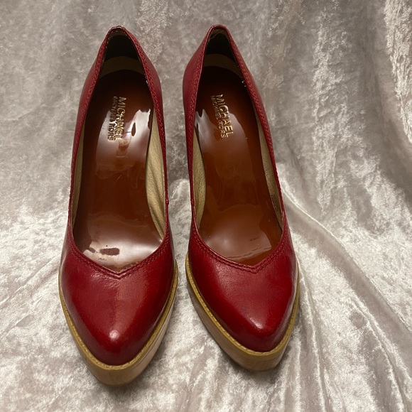 Micheal KORS Julian Chunky heel platform pumps - Picture 5 of 11